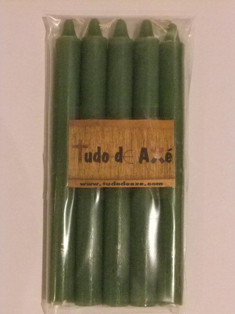 Velas coloridas de 15cm pack com 5 unidades – Tudo de Axé