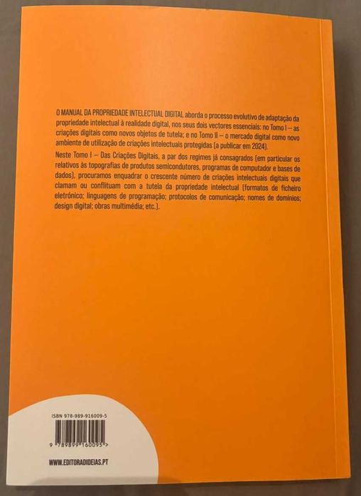 Manual de Propriedade Intelectual Digital - Tomo I