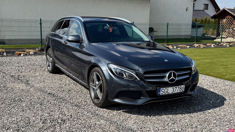 Mercedes-Benz Klasa C 279KM_Hybryda plug in_ALU AMG 18_LED Intelligent_Kamera