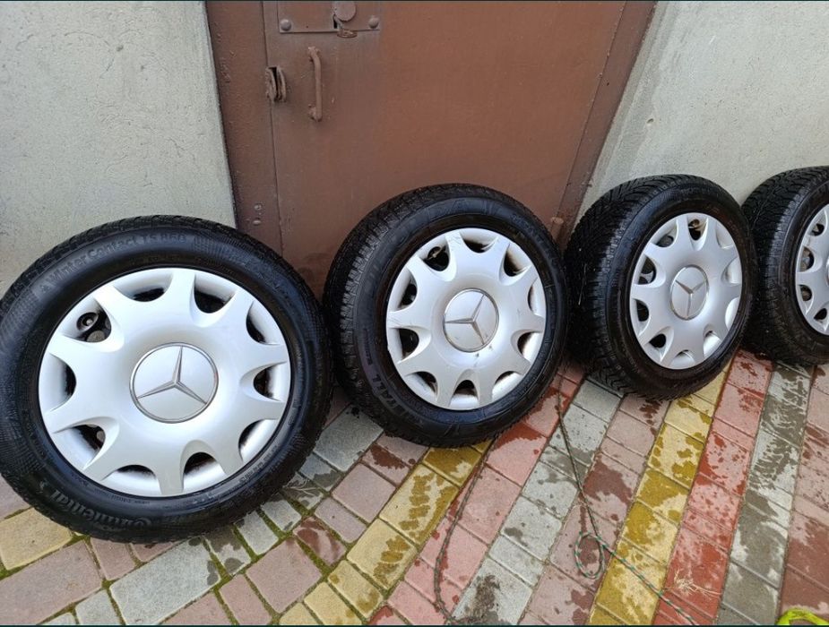 Продам зимние колеса в сборе Mercedes 185.65r15