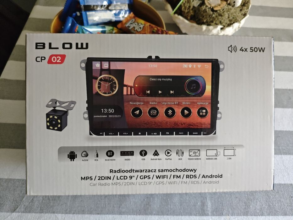 Radio Samochodowe dotykowe Blow 11"