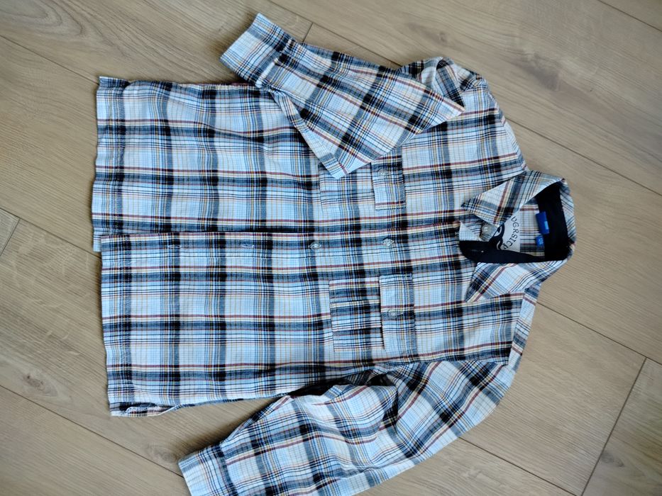 3 koszule dziecięce zestaw roz. 128,122