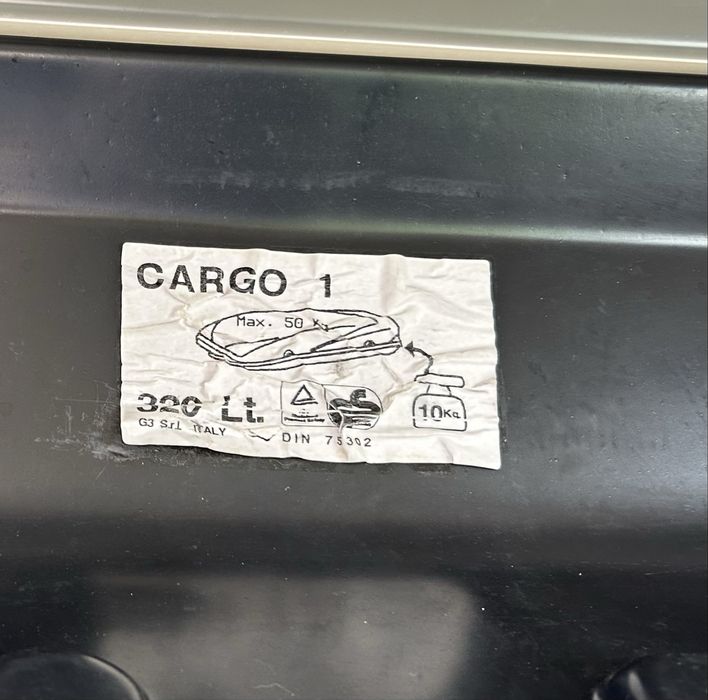 Mala bagageira Cargo 1 320L