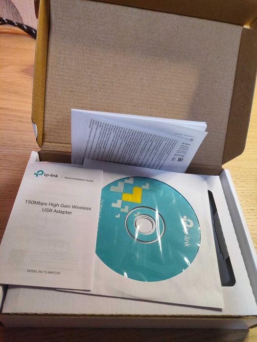 Karta sieciowa WiFi USB TP-Link TL-WN722N v3.0 | Mocna antena