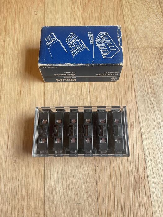 Philips mini cassette 6xLFH 0002/10