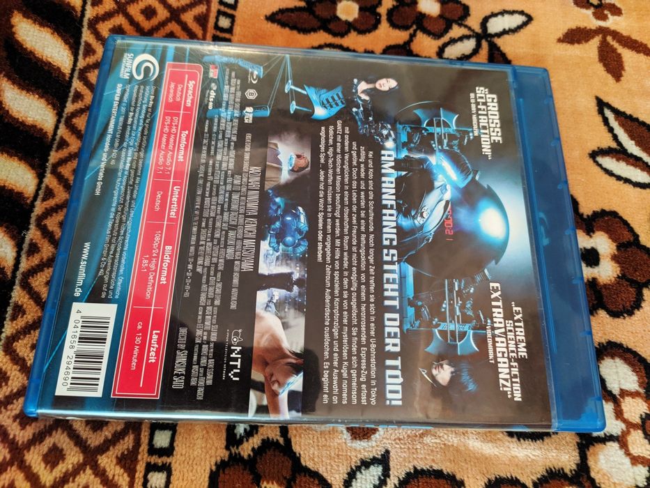 Blu-ray cd Gantz