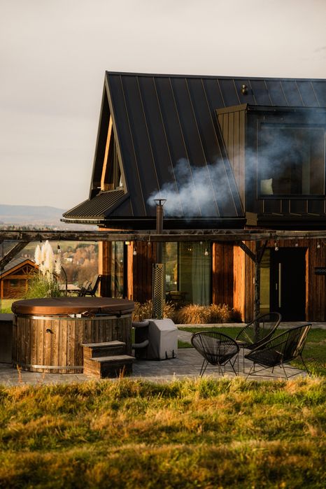 domek w górach SAUNA BALIA JACUZZI spa romantyczny weekend we dwoje