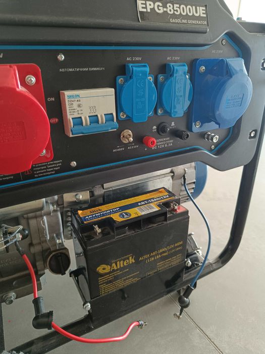 Генератор 8кВт бензиновый EnerSol EPG8500UE(3х фазний) в наявності 2шт