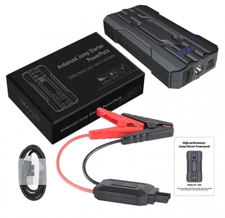 Jump starter 600A 8000mAh