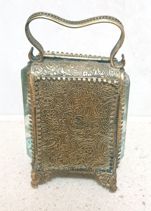 Excelente antiga vitrine de relógio de bolso francesa