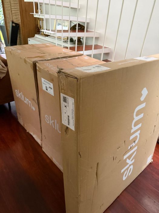 Mesa de jantar redonda + 4 cadeiras NOVO EMBALADO