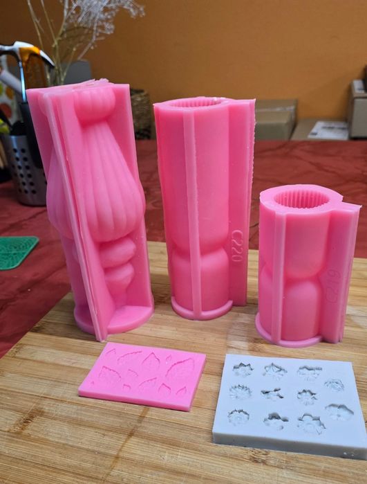 5 Moldes para velas
