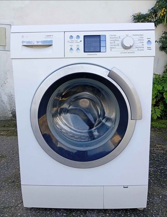 Várias máquinas de lavar e secar roupa com entrega e garantia