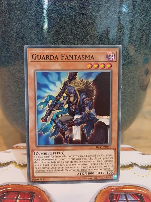 Carta Yu-Gi-Oh! - Guarda Fantasmas - 1ª Edição