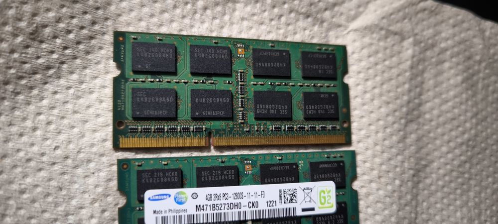 Продам оперативну пам'ять для ноутбука  DDR3 2*4gb