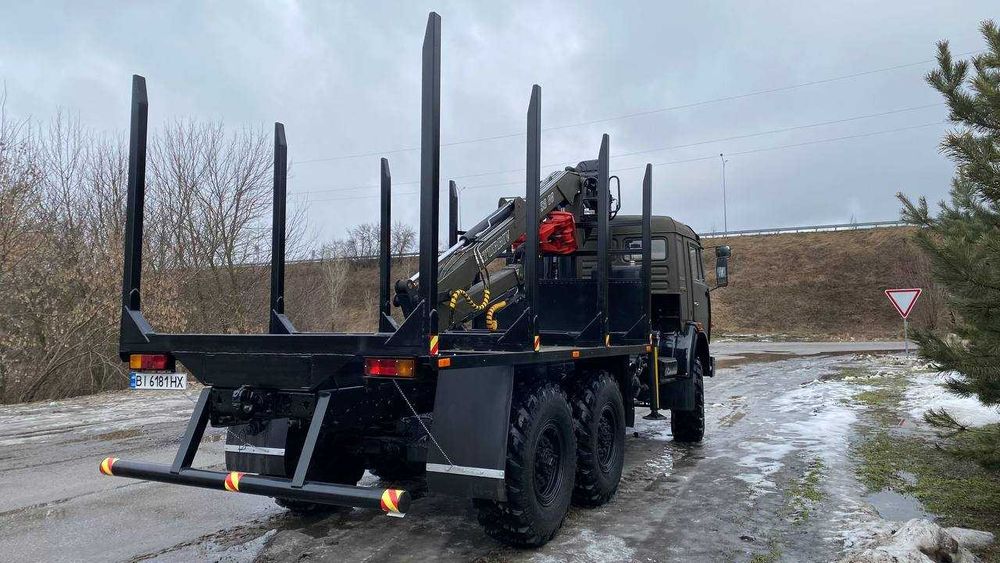 КАМАЗ 4310, лісовоз із маніпулятором