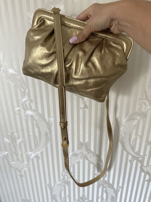 сумки coccinelle  шопер шоппер золото золота сумка шкіра кожа