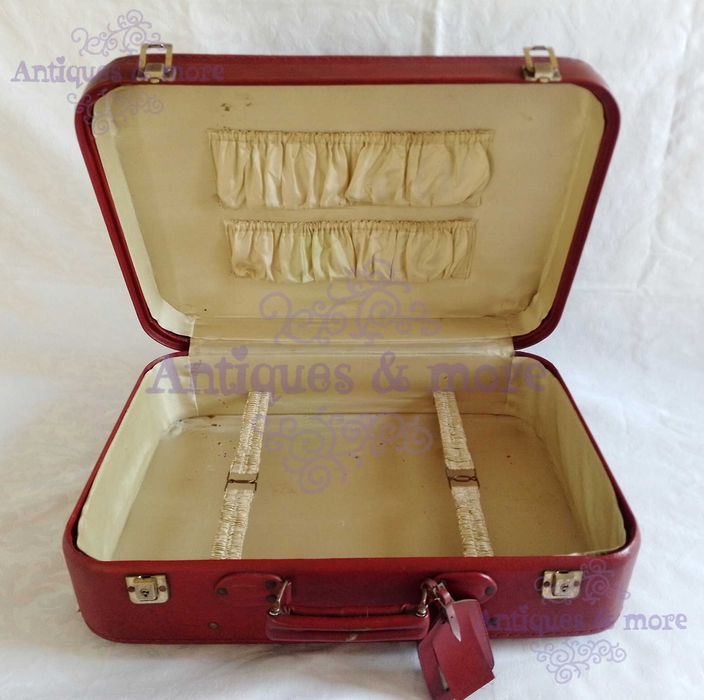 Mala Vermelha Vintage