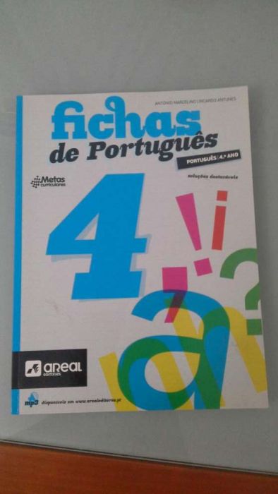 Livro de fichas de portugues 4 ano
