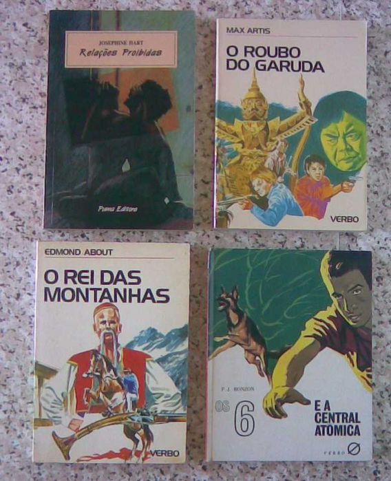 Lote com 20 livros - venda individual