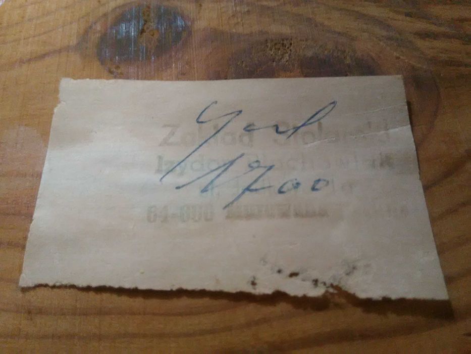 stary POLSKI wieszak PRL Chodzież retro vintage antyk zabytek loft