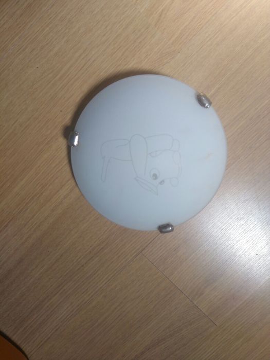 Candeeiro tecto branco