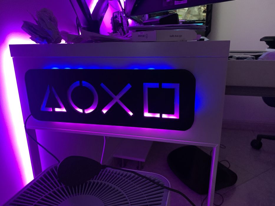 Simbolos playstation com app bluetooth