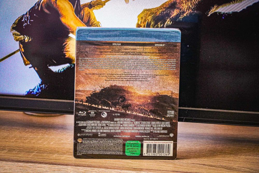 10.000 BC Blu-ray SteelBook Crackle Lacquer RARO!
