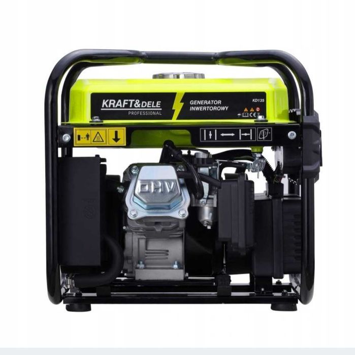 Генератор інверторний Kraft dele KD 135 2000w тихий економний надійний