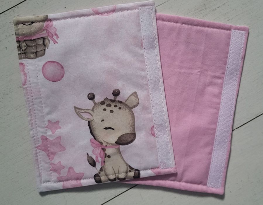 Ochraniacze na pasy. Komplet bawełniany.