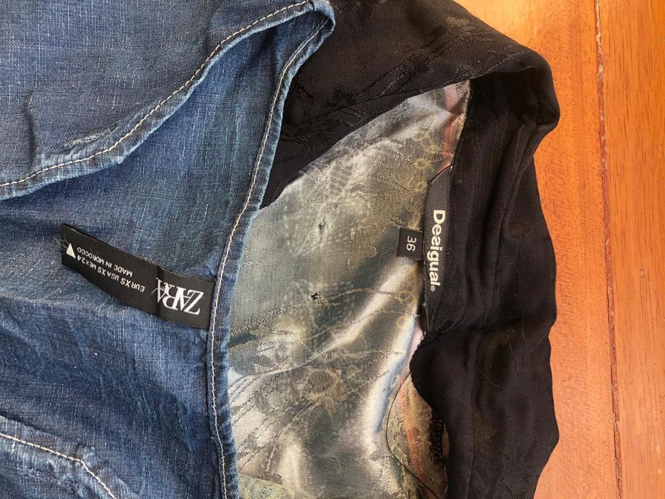 Dois Vestidos estilo túnica 36