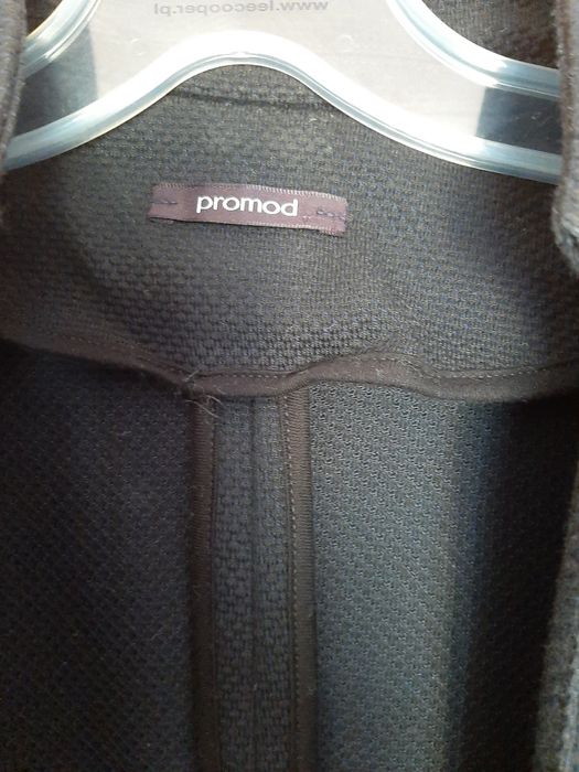 Marynarka Promod, granatowa, bawełniana, rozmiar 36