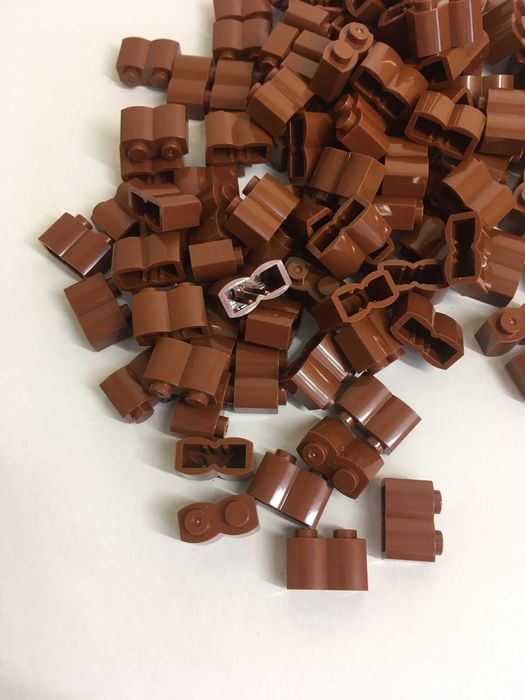 Овальні кубики для Лего Classic 1х2 - 100 шт