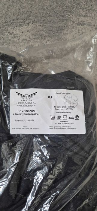 Kombinezon AT nomex rozm. L 183- 188