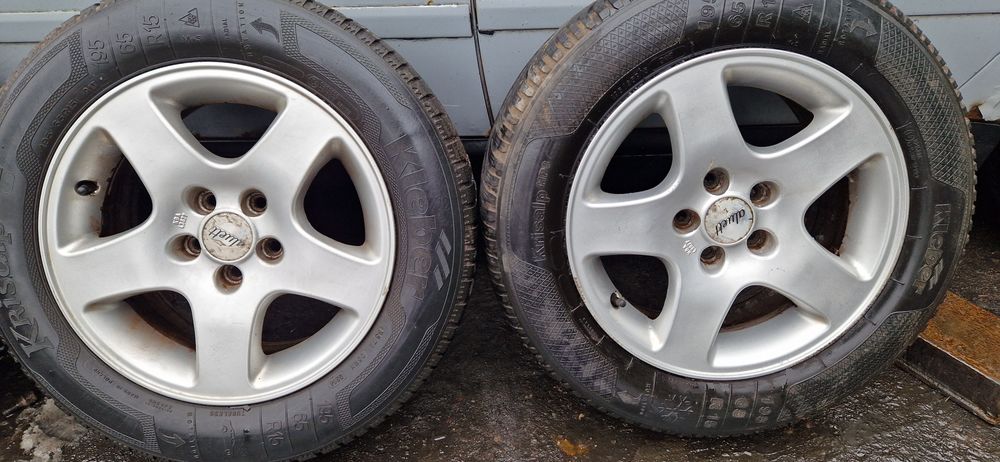 Alufelgi 15" Opony Zimowe 5x100 195/65/15 Golf 4 Bora Audi A3 Betlee