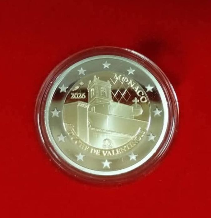 Mónaco 2 € Proof Ducado de Valentinois 2026