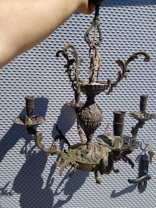 продам люстра под бронзу  СССР