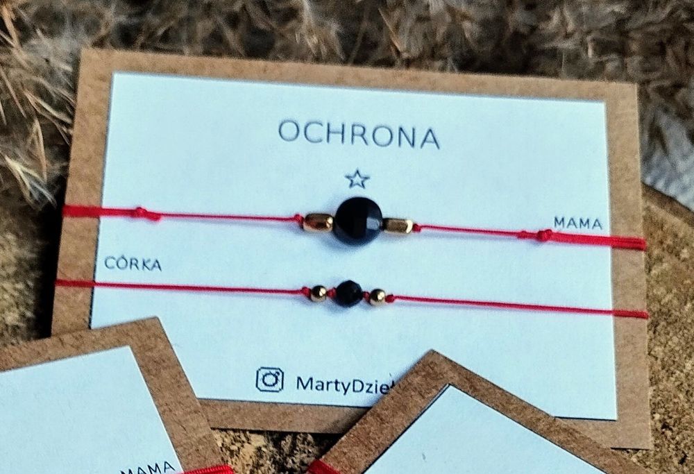 Bransoletka mama i córka/ syn