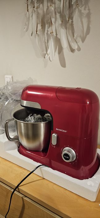 SILVERCREST Robot planetarny 1300W Piękny czerwony NOWY