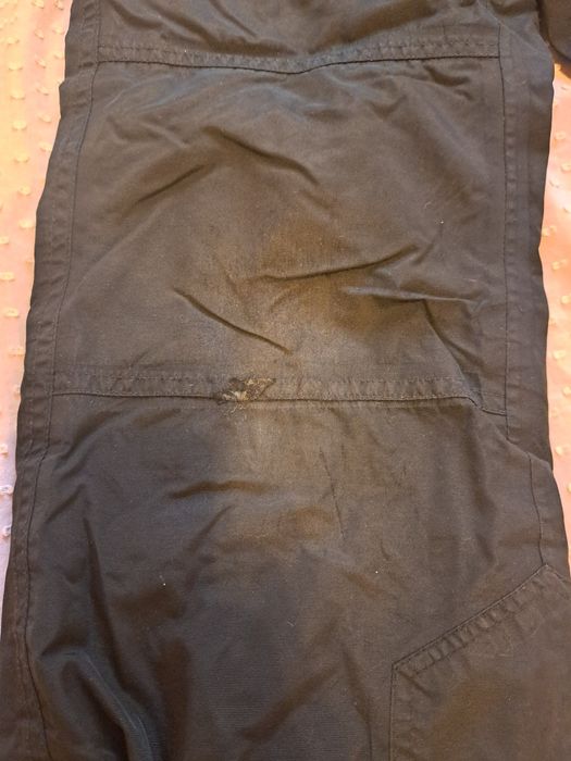 Штани джинси з утепленням лижні полукомбінезон на 6, 7 років