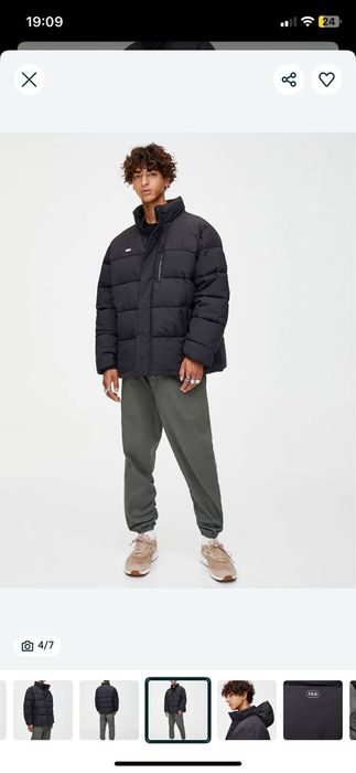 Куртка PULL&BEAR, нова, оригінал, розмір XL