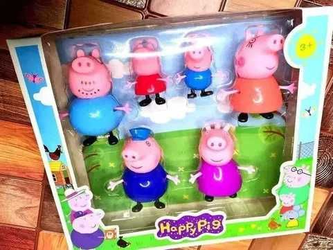 Ekstra zestaw Rodzina Świnki Peppa komplet figurek z bajki