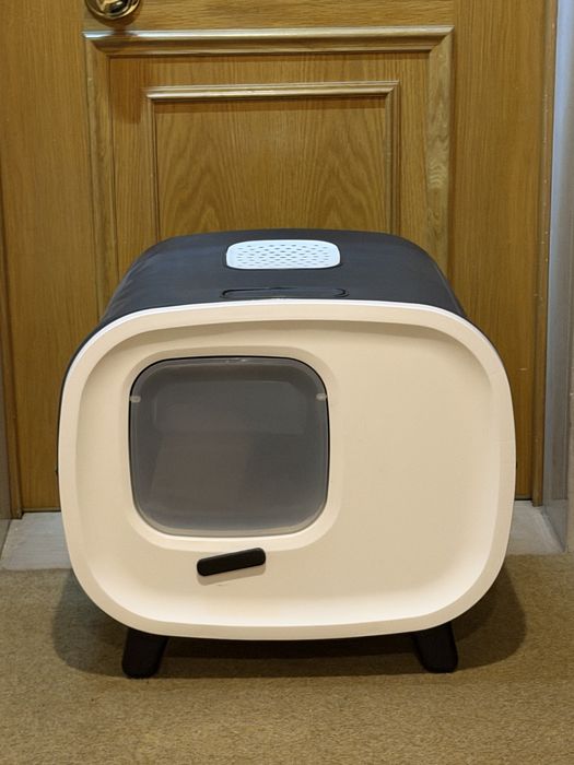 Liteira casa de banho com filtro SAVIC para gato