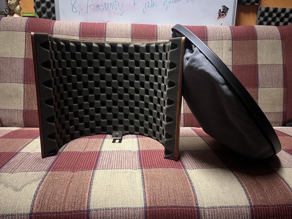 Budka akustyczna parawan do nagrywania wokali