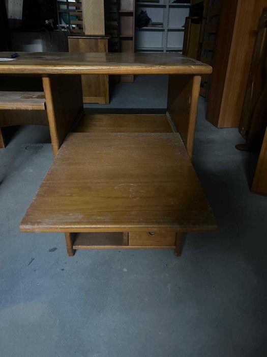 Secretária de Madeira / Conjunto Secretária + Cabinet