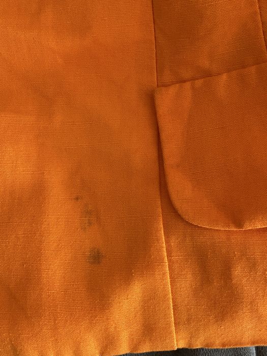 Blazer cor de laranja