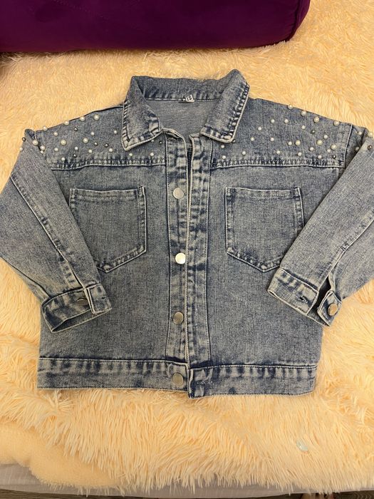 Джинсовий піджак для дівчинки