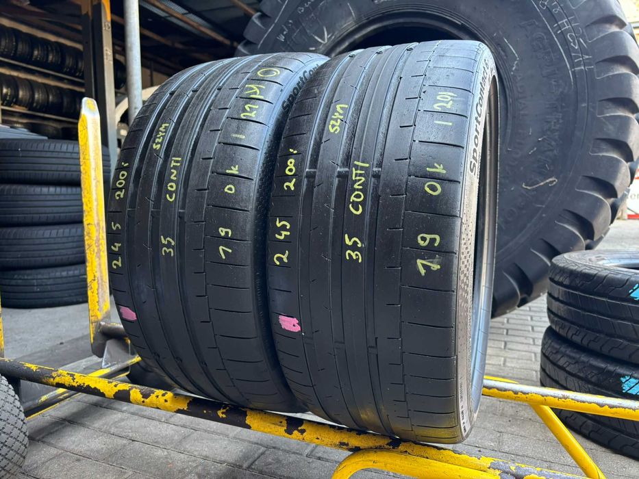 2X OPONY LETNIE 245/35ZR19 93Y Continental SportContact 6 5.1MM 2021R