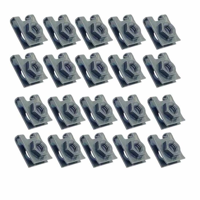 Molas Metálicas M6 para Carenagens - Conjunto 5 Unidades