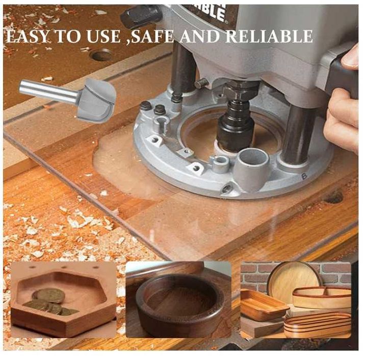 Frez do żłobień uchwyt 8mm średnica 25mm, węglik wolframu SpeTool